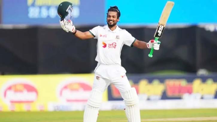 শান্ত সেঞ্চুরিতে শ্রীলংকাকে ২৯৬ রানের টার্গেট দিল বাংলাদেশ
