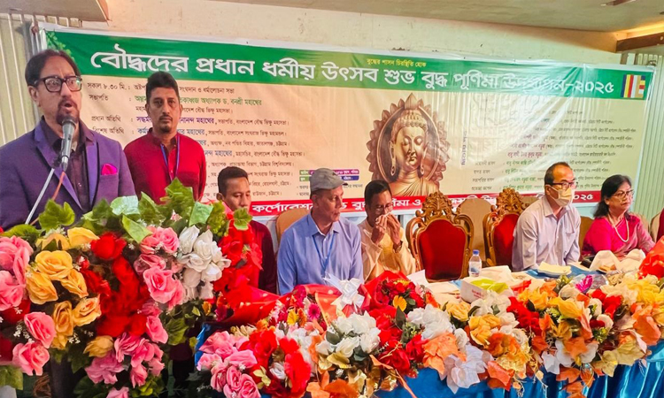 গৌতম বুদ্ধ আমাদের অহিংসা ও মৈত্রীর পথ দেখিয়েছেন : চসিক মেয়র
