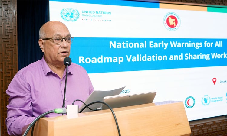 আগাম সতর্কবার্তা জীবন রক্ষার অন্যতম উপায় : দুর্যোগ ব্যবস্থাপনা উপদেষ্টা