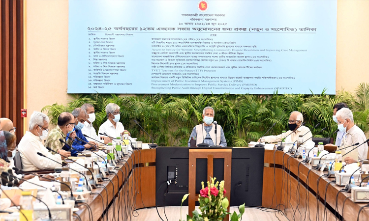একনেকে  ৮ হাজার ৯৭৪ কোটি টাকার ১৭ প্রকল্প অনুমোদন
