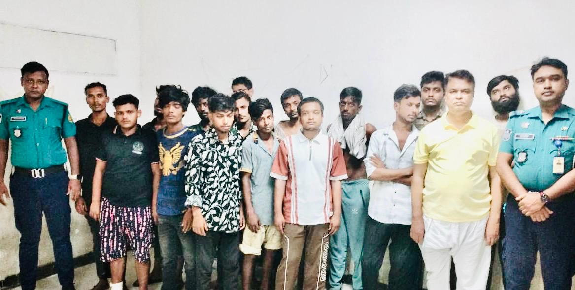 বিশেষ অভিযানে পাঠালি গ্রুপের দুই শীর্ষ সন্ত্রাসীসহ ১৬ জন গ্রেফতার
