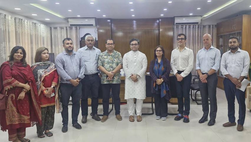 জাহাঙ্গীরনগর বিশ্ববিদ্যালয়ের উপাচার্যের সঙ্গে বিশ্বব্যাংকের প্রতিনিধি দলের সাক্ষাৎ