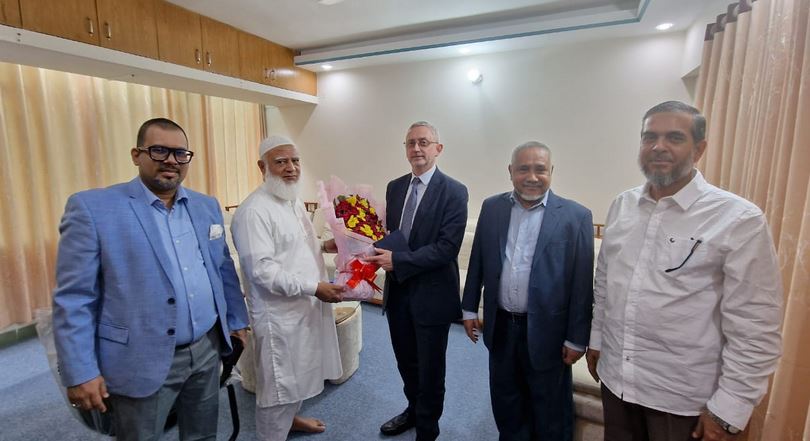 জামায়াতের আমীরের সঙ্গে ইউরোপীয় ইউনিয়নের রাষ্ট্রদূতের বৈঠক