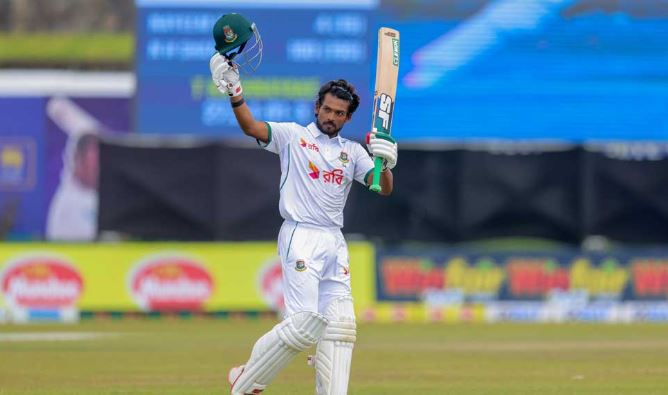 জোড়া সেঞ্চুরিতে র‌্যাংকিংয়ে ২১ ধাপ উন্নতি শান্তর