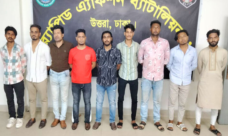 উত্তরায় হোটেল মিলিনা দখলের চেষ্টা, আটক ৯ 