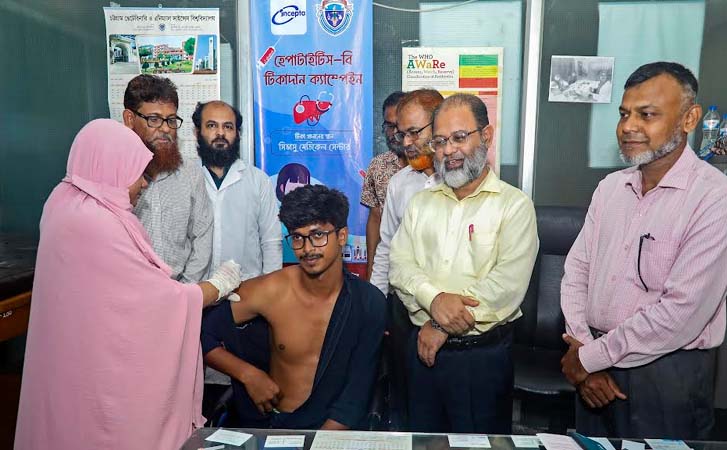 সিভাসুতে ‘হেপাটাইটিস-বি ভ্যাকসিনেশন ক্যাম্পেইন-২০২৫’ শুরু