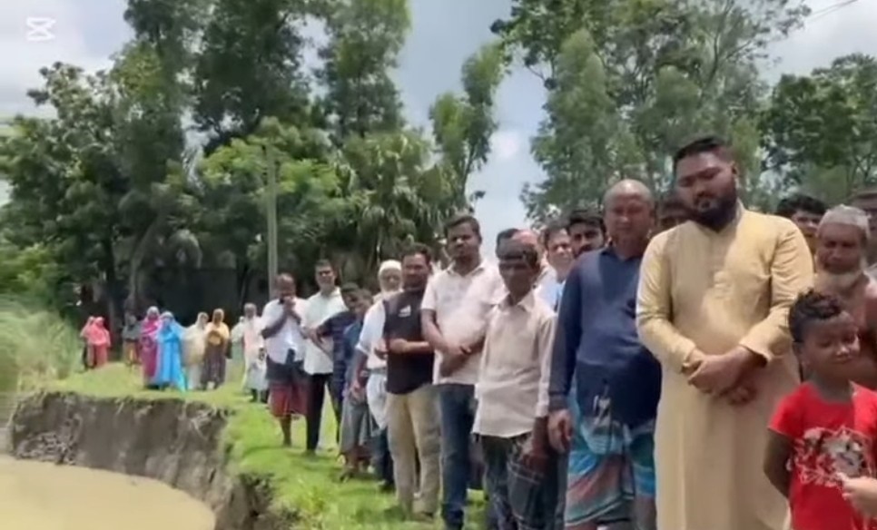 নদী ভাঙ্গন রোধে পদক্ষেপ বিএনপি নেতা আবুল কালাম আজাদ সিদ্দিকীর