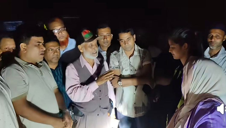 নিহত যুবদলকর্মী ইমরানের পরিবারের পাশে তারেক রহমান