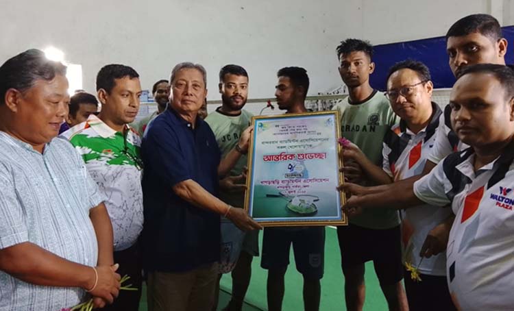 রাঙ্গামাটিতে পার্বত্য ব্যাডমিন্টন টুর্নামেন্ট শুরু