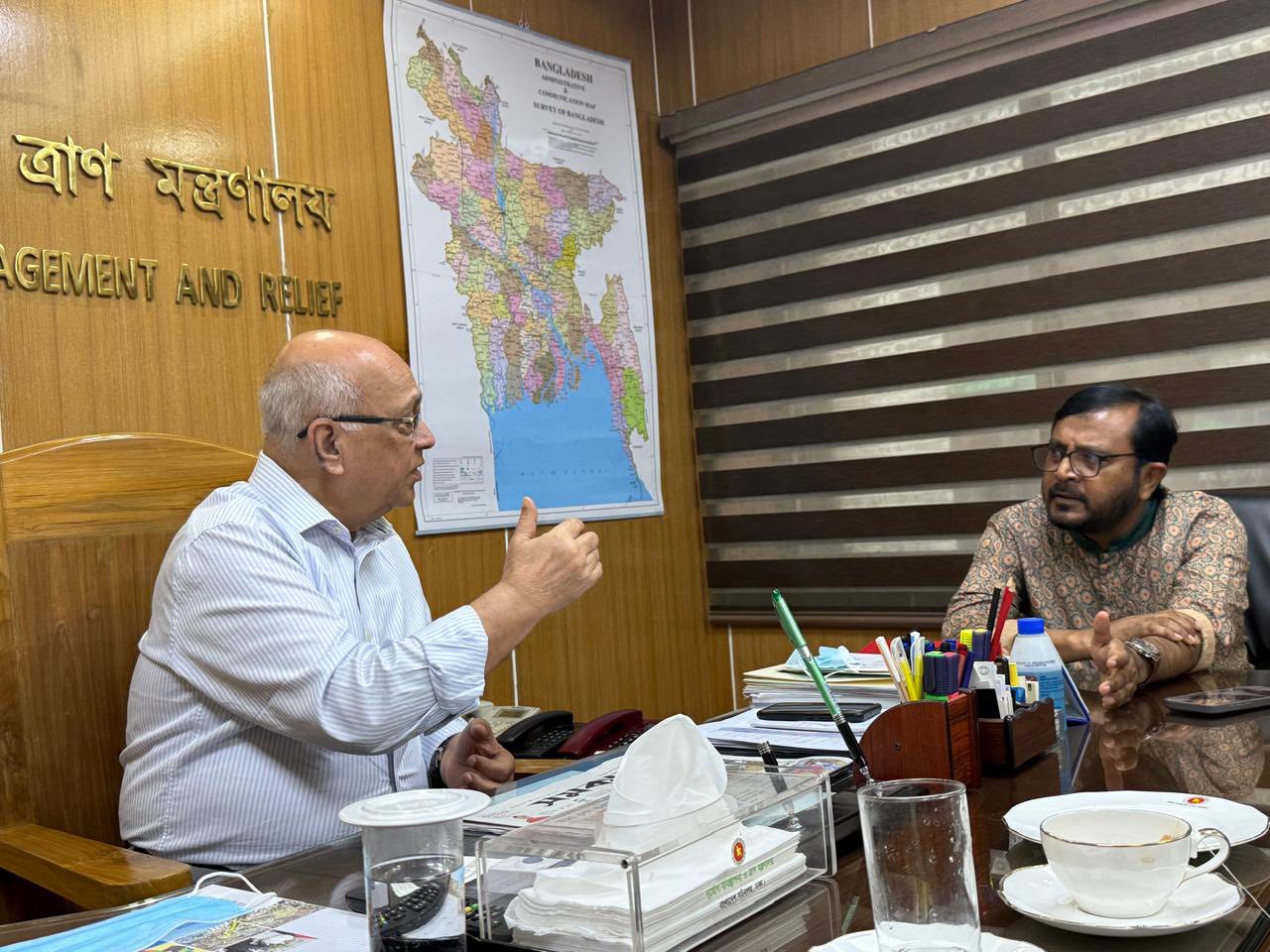 বন্যা দুর্গতদের সাহায্যার্থে প্রয়োজনীয় ব্যবস্থা গ্রহণের অনুরোধ মজিবুর রহমান মঞ্জুর
