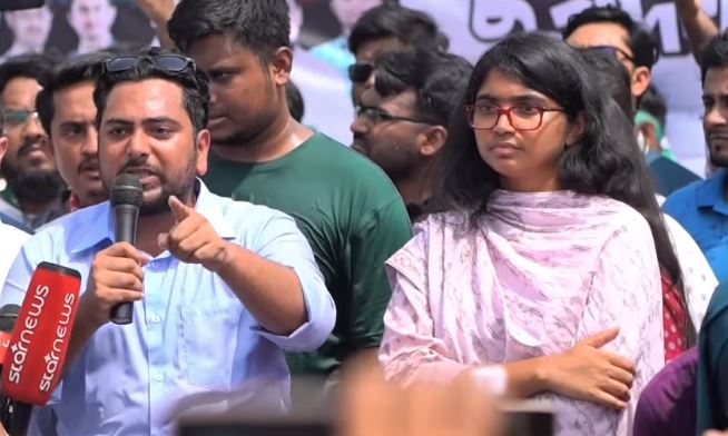 যারা পুরোনো সিস্টেমকে টিকিয়ে রাখতে চায় জনগণ তাদের মেনে নেবে না : নাহিদ ইসলাম