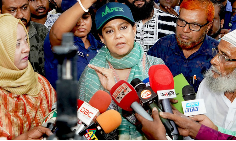 তিস্তার ভাঙন রোধে সরকার অগ্রাধিকার ভিত্তিতে কাজ করছে: সৈয়দা রিজওয়ানা হাসান
