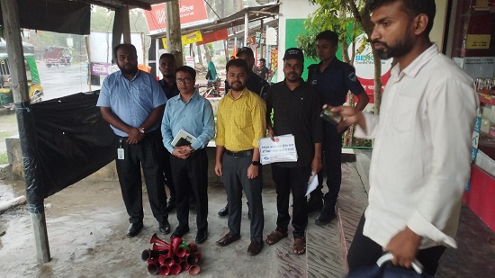 মাগুরায় শব্দ দূষণ নিয়ন্ত্রণে জরিমানা ও হাইড্রোলিক হর্ণ জব্দ 