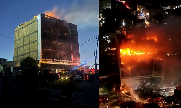 ইরাকের শপিংমলে অগ্নিকাণ্ডে হতাহত ৫০