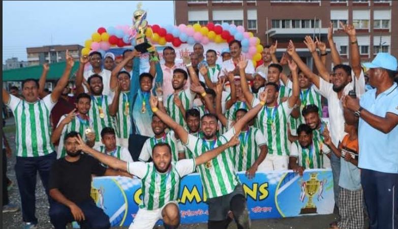 বিএমপি'র আন্ত:বিভাগ ফুটবল টুর্নামেন্টে এমটি রয়্যালস চ্যাম্পিয়ন