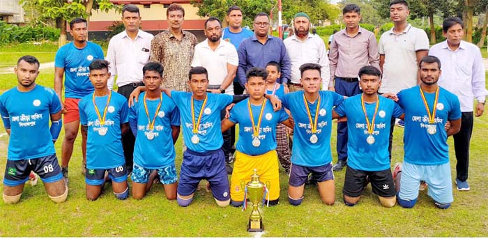 দিনাজপুরে তারুণ্যের উৎসব কাবাডি প্রতিযোগিতা অনুষ্ঠিত