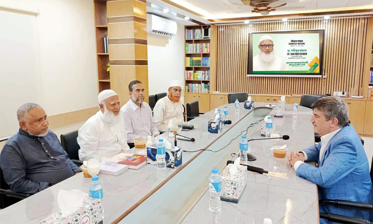 জামায়াত আমিরের সঙ্গে এরদোগানের সাবেক উপদেষ্টার সাক্ষাত