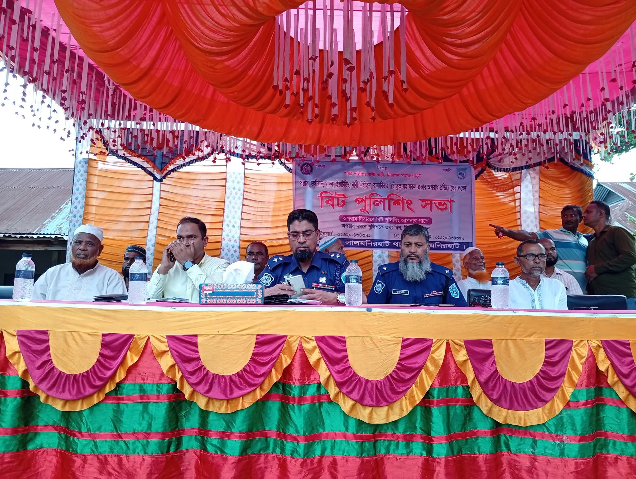 সন্ত্রাস ও অপরাধ দমনে ঐক্যবদ্ধ থাকার আহ্বান লালমনিরহাট পুলিশ সুপারের