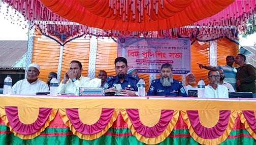 সন্ত্রাস ও অপরাধ দমনে ঐক্যবদ্ধ থাকার আহ্বান লালমনিরহাট পুলিশ সুপারের