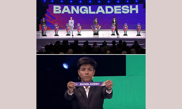 বি-গ্রুপে বাংলাদেশের প্রতিপক্ষ উজবেকিস্তান, চায়না ও উত্তর কোরিয়া
