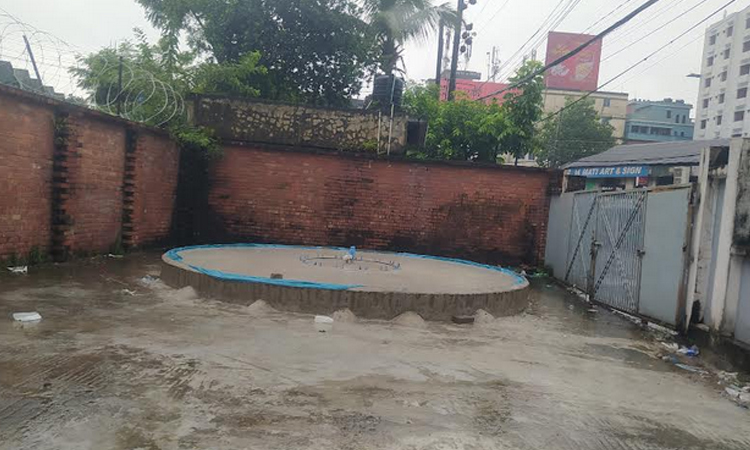 সিলেটে জুলাই গণঅভ্যুত্থান স্মৃতিস্তম্ভ নির্মাণের কাজ শুরু 