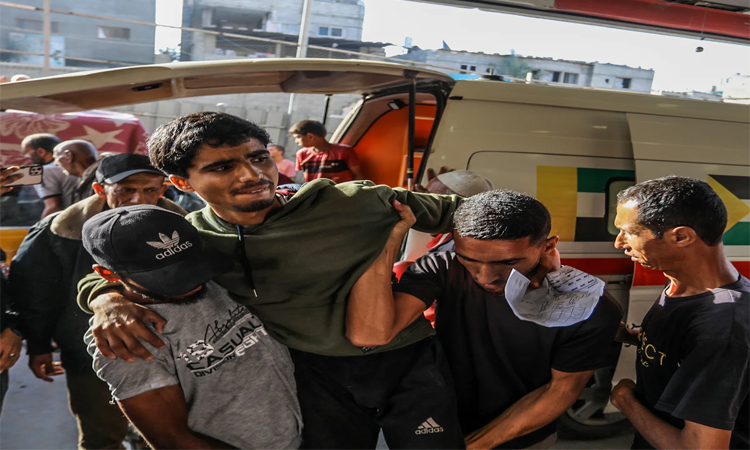 খাবারের লাইনে ইসরাইলের গুলিতে ৩০ ফিলিস্তিনি নিহত, আহত ৩০০: গাজা সিভিল ডিফেন্স
