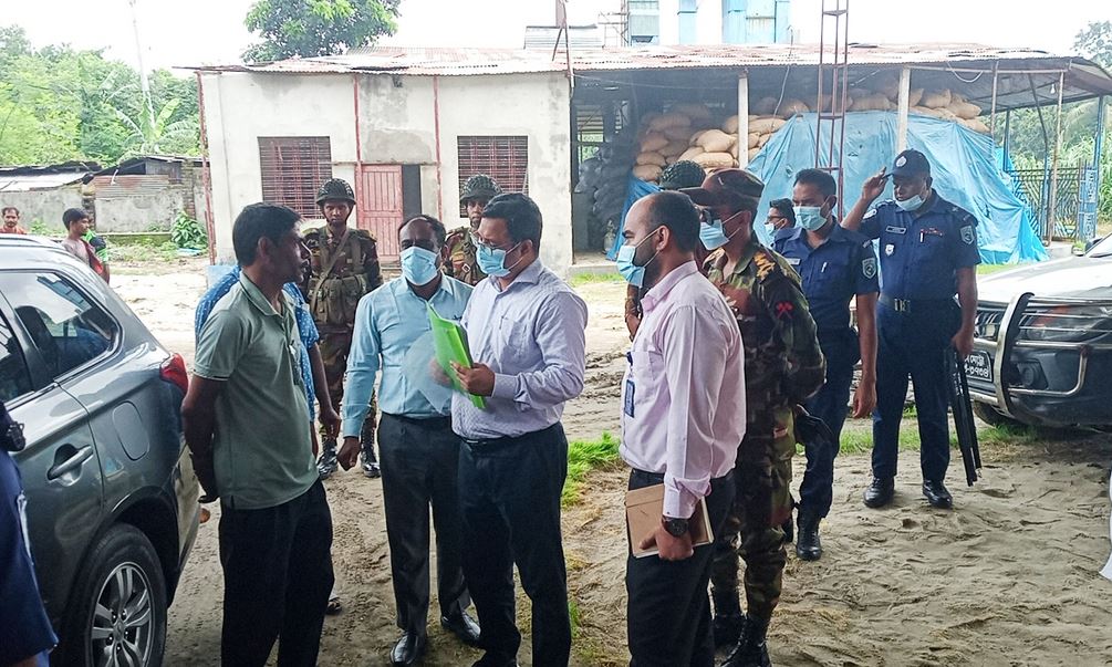 দিনাজপুরে ৬ অটোরাইস মিলে অভিযান, জরিমানা