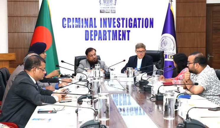 সিআইডিতে মিনেসোটা প্রটোকলবিষয়ক আন্তর্জাতিক কর্মশালা অনুষ্ঠিত