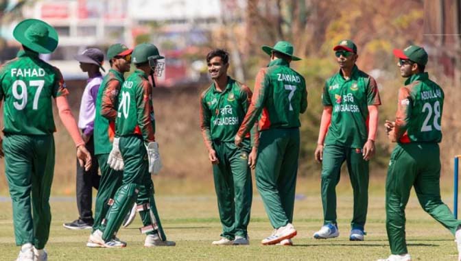 জিম্বাবুয়েকে হারিয়ে দক্ষিণ আফ্রিকাকে নিয়ে ফাইনালে বাংলাদেশ