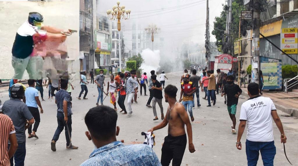 এ দিন রাজশাহীতে মুহুর্মুহু গুলিতে নিহত ২, আহত শতাধিক
