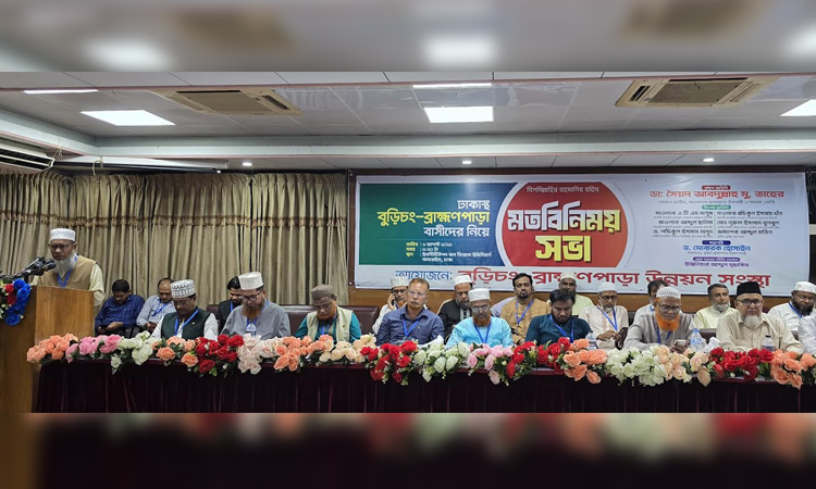 বুড়িচং- ব্রাহ্মণপাড়া উন্নয়ন সংস্থার মতবিনিময় সভা