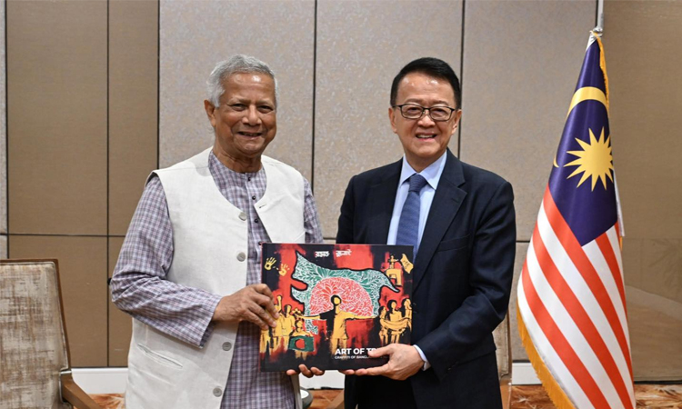 প্রধান উপদেষ্টার সঙ্গে সানওয়ে গ্রুপের চেয়ারম্যানের সাক্ষাৎ