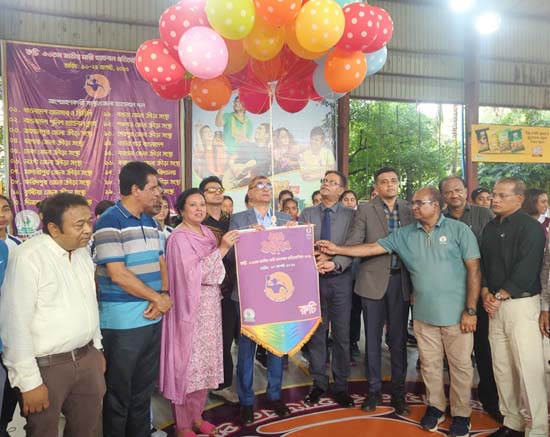 রুচি ৩৬তম জাতীয় নারী হ্যান্ডবল প্রতিযোগিতার আনুষ্ঠানিক উদ্বোধন