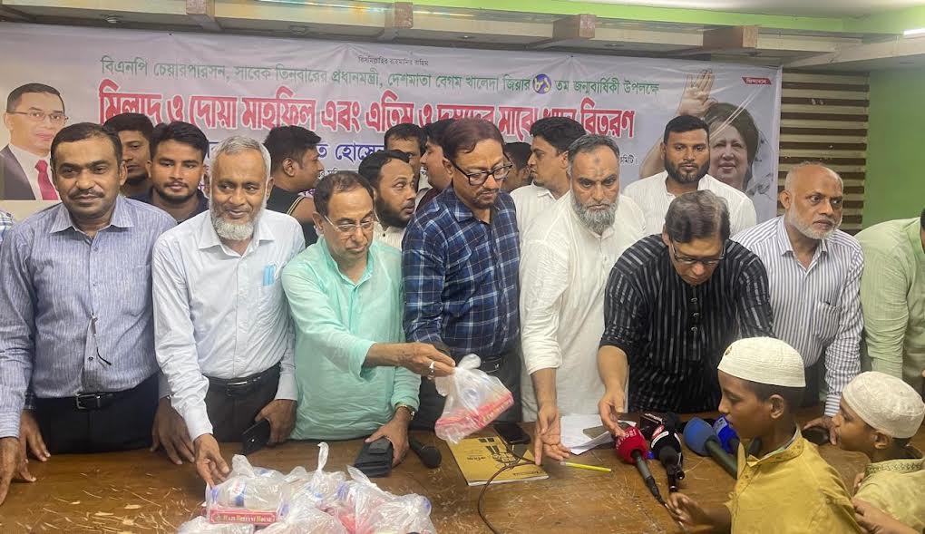 বেগম খালেদা জিয়া দেশের স্বাধীনতা, সার্বভৌমত্ব ও গণতন্ত্রের প্রতীক : মেয়র শাহাদাত হোসেন
