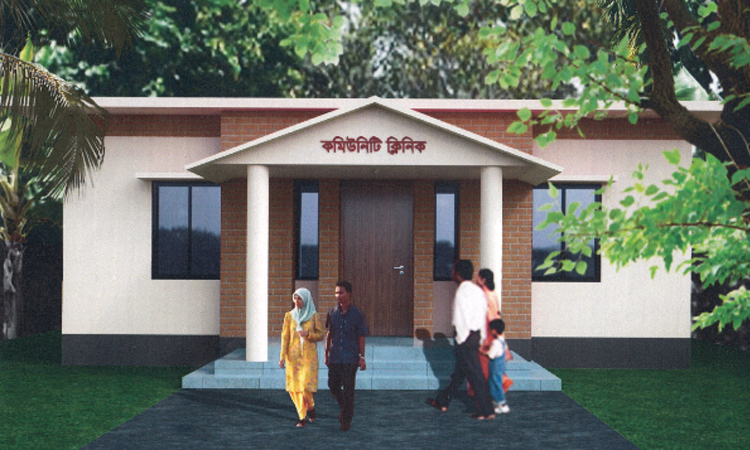 প্রান্তিক মানুষের স্বাস্থ্যসেবায় নির্মাণ হচ্ছে আরও ৫১৬টি কমিউনিটি ক্লিনিক 