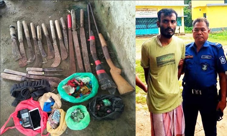 চট্টগ্রামের রাঙ্গুনিয়ার ত্রাস শফি অস্ত্রসহ গ্রেফতার
