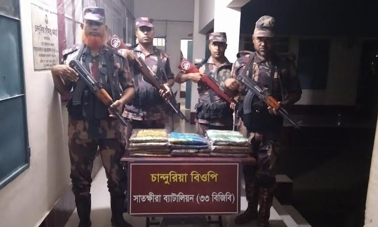 সাতক্ষীরা সীমান্তে ভারতীয় শাড়ি, ওষুধসহ বিভিন্ন পণ্য জব্দ