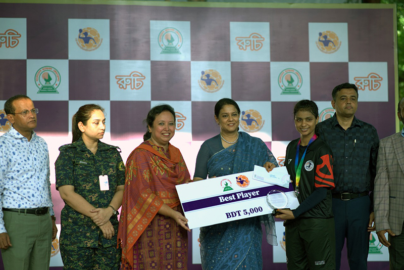 জাতীয় নারী হ্যান্ডবলে আনসারের শিরোপা অক্ষুণ্ন