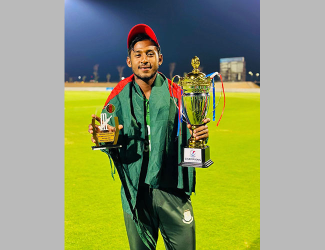 জাতীয় দলে খেলার স্বপ্ন নিয়ে এগিয়ে যাচ্ছেন রাব্বি