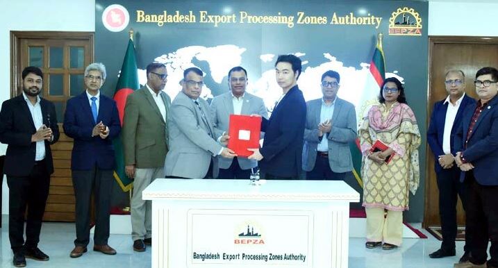 মোংলা ইপিজেডে এলইডি ও প্যাকিং সামগ্রী তৈরি করবে চীনা প্রতিষ্ঠান সেনশিন বিডি