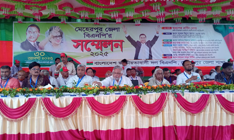 ১৭ বছর পর মেহেরপুরে বিএনপির সম্মেলন