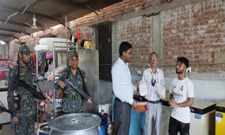 মুন্সীগঞ্জে আইসক্রীম ফ্যাক্টরীকে জরিমানা
