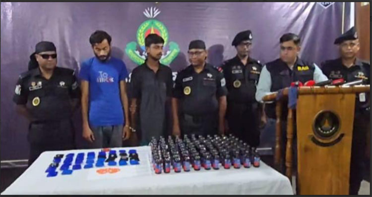 টাঙ্গাইলে দুই মাদক ব্যবসায়ী গ্রেফতার