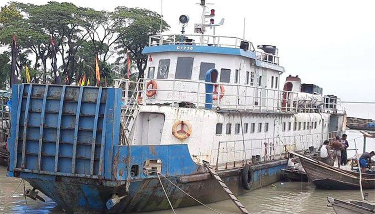 ভোলা-মনপুরা নৌরুটে ৯ দিন ধরে সি-ট্রাক বন্ধ