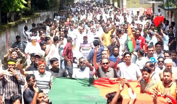 বিএনপির প্রতিষ্ঠাবার্ষিকী উপলক্ষে ঝালকাঠিতে র‌্যালি 