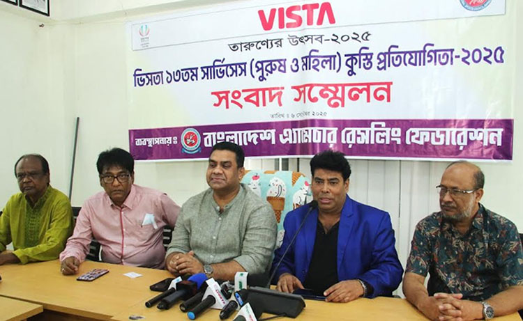 ভিসতা ১৩তম জাতীয় সার্ভিসেস কুস্তি প্রতিযোগিতা কাল শুরু
