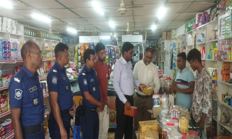মুন্সীগঞ্জে সুপার সপের ম্যানেজারকে  জরিমানা