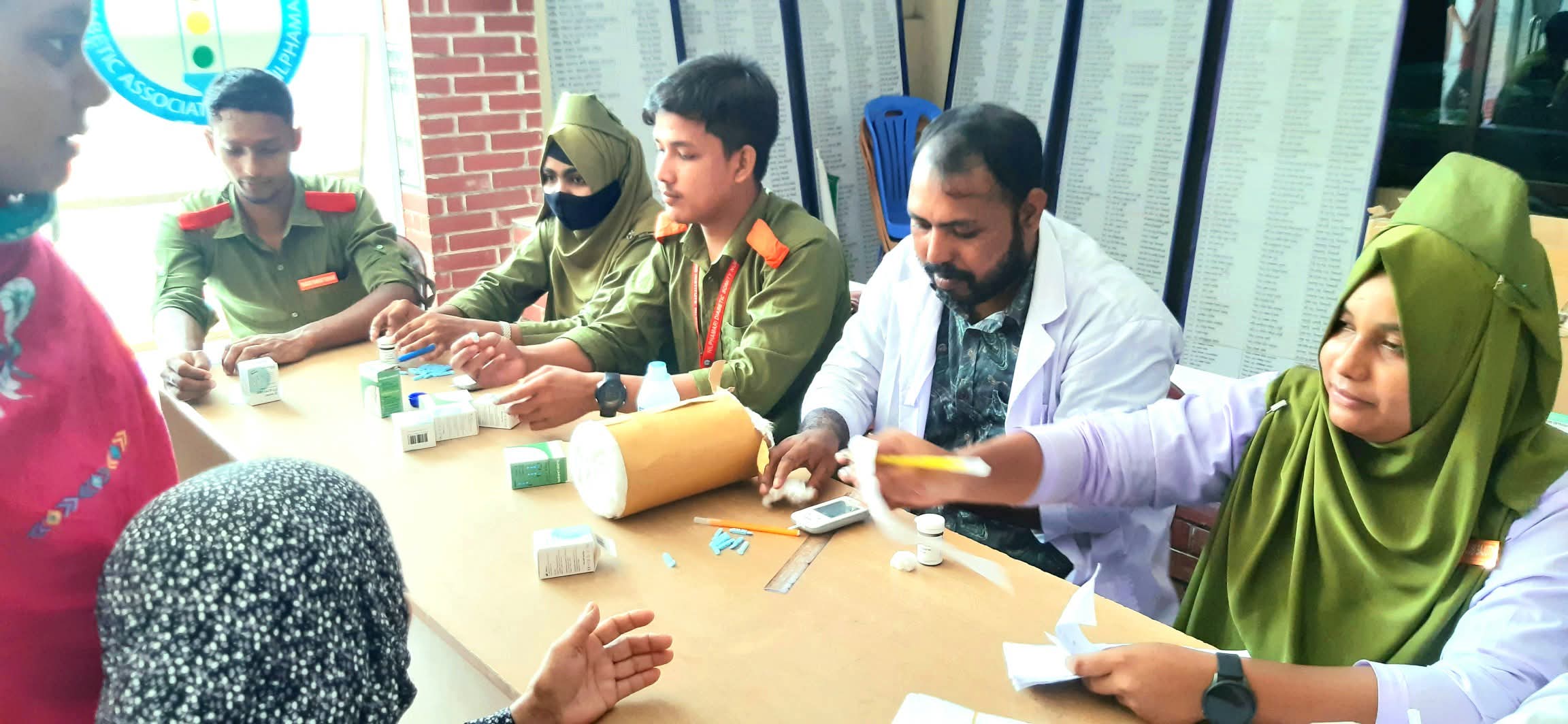 নীলফামারীতে ফ্রি মেডিকেল ক্যাম্প অনুষ্ঠিত