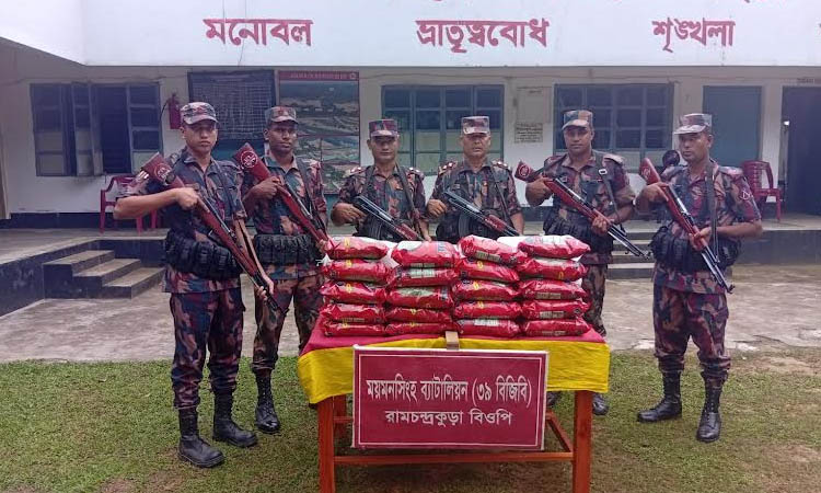 শেরপুর সীমান্তে ভারতীয় মশলা জব্দ