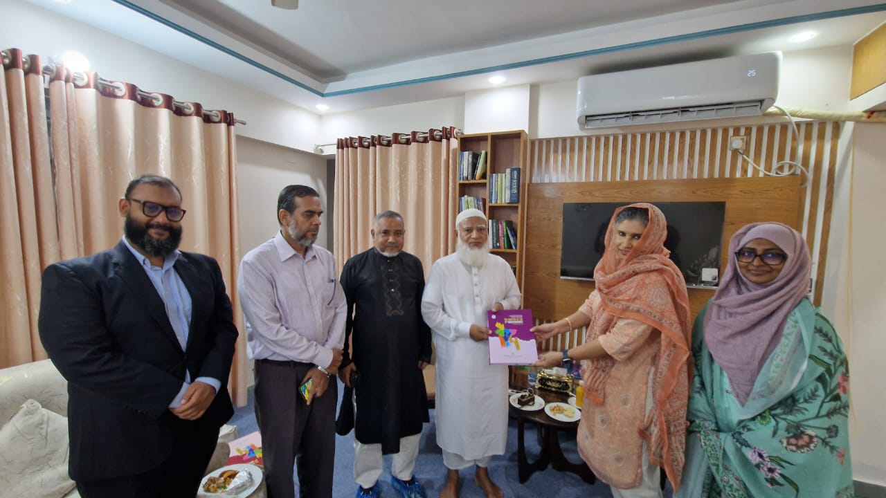 জামায়াত আমীরের সঙ্গে জাতিসংঘের আবাসিক প্রতিনিধির মানবাধিকার উপদেষ্টার সাক্ষাৎ